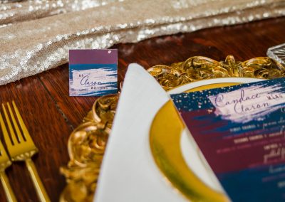 revelry + heart custom stationery for beauty and bordeaux styled wedding shoot