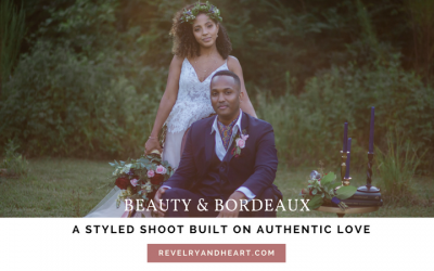 Navy & Bordeaux- A styled shoot built on authentic love