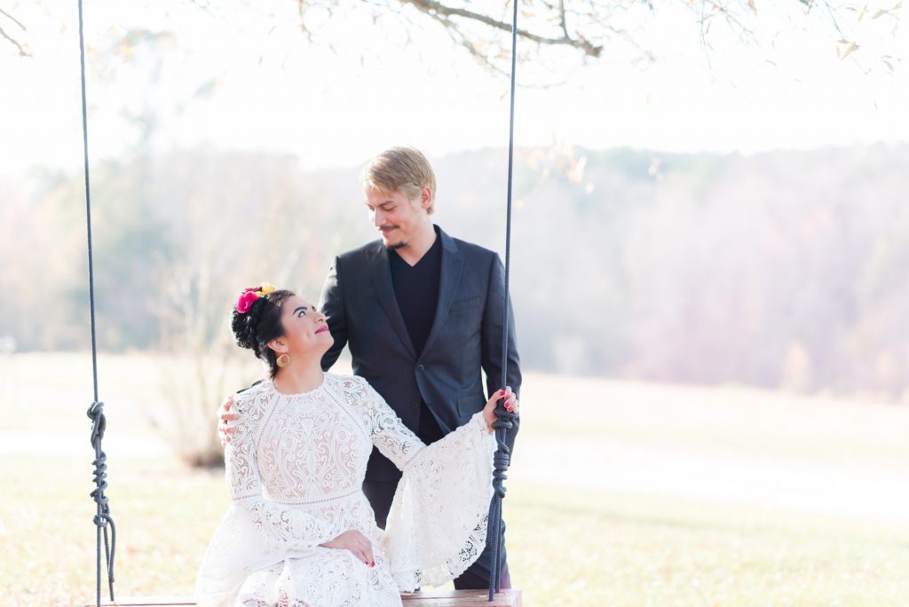 Frida Kahlo + Joe Strummer wedding inspiration