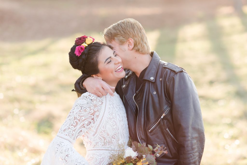 revolutionary couple wedding | Frida + Joe