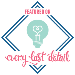 revelry and heart featured on every last details blog